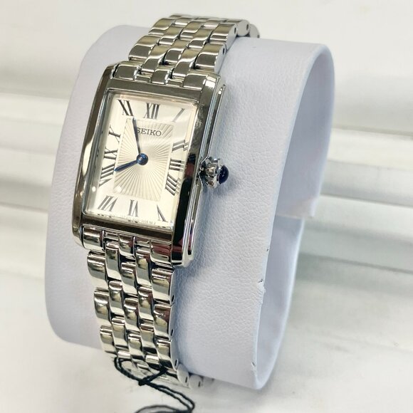 Women's Seiko Watch Stainless Steel With Roman Numerals - Picture 2 of 7